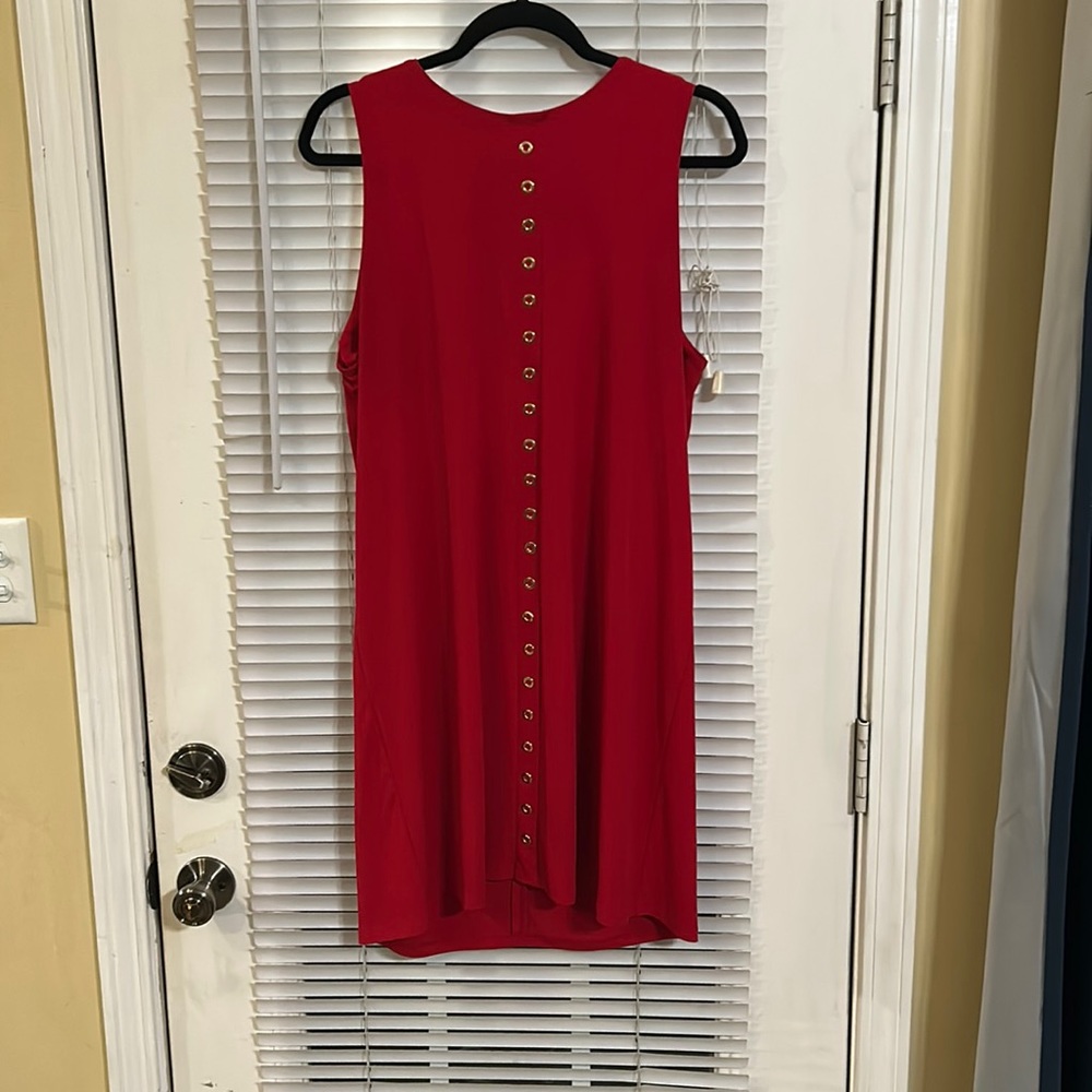 red dress
